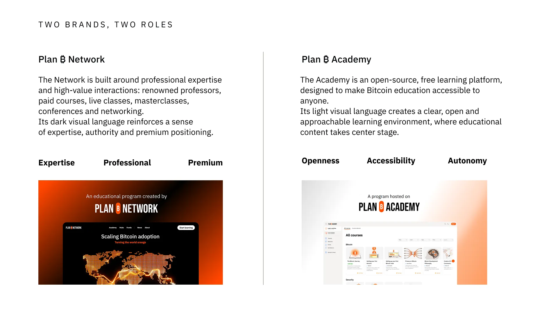 Brand architecture and coexistence — plate 1