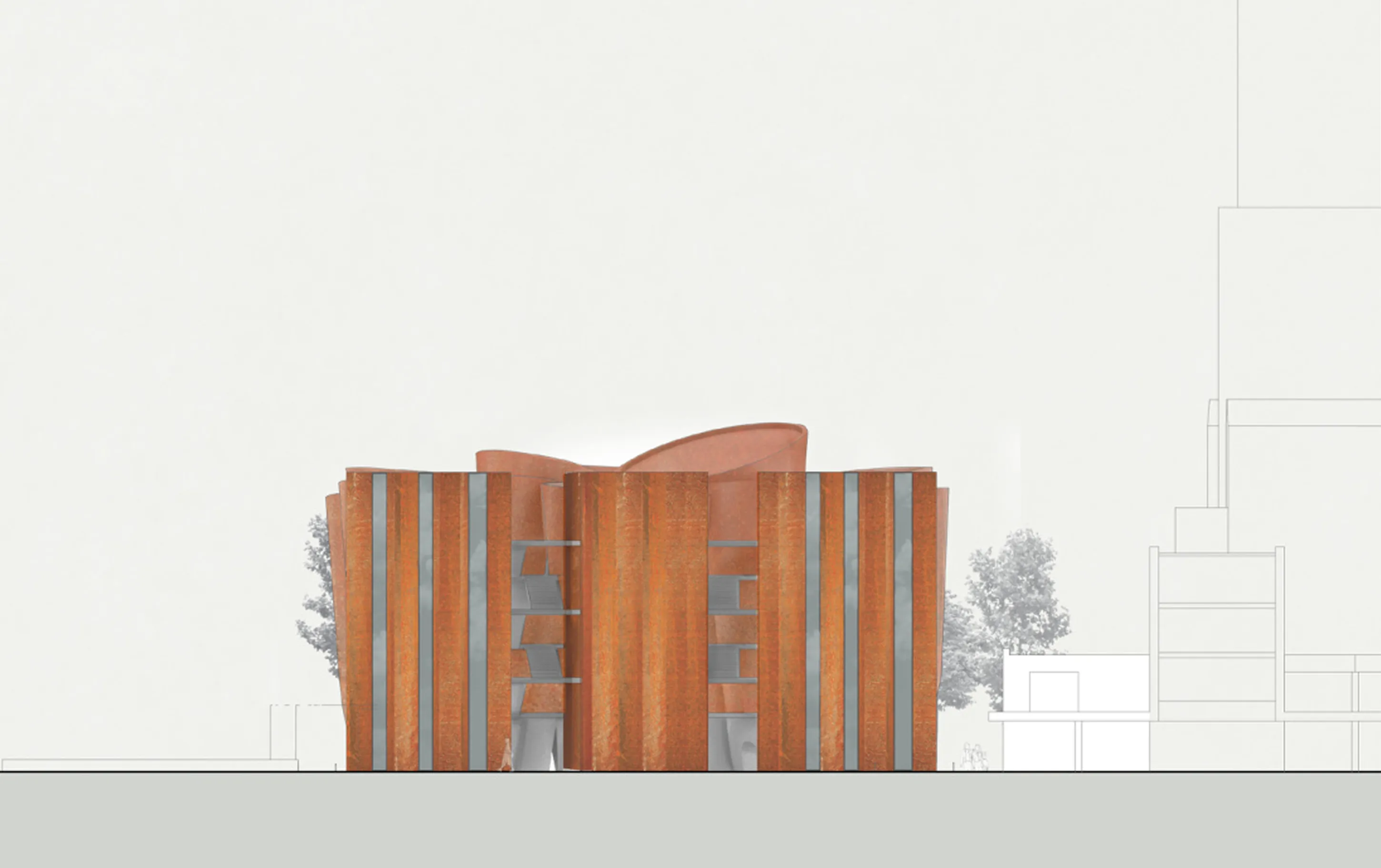 Building elevation — view 1