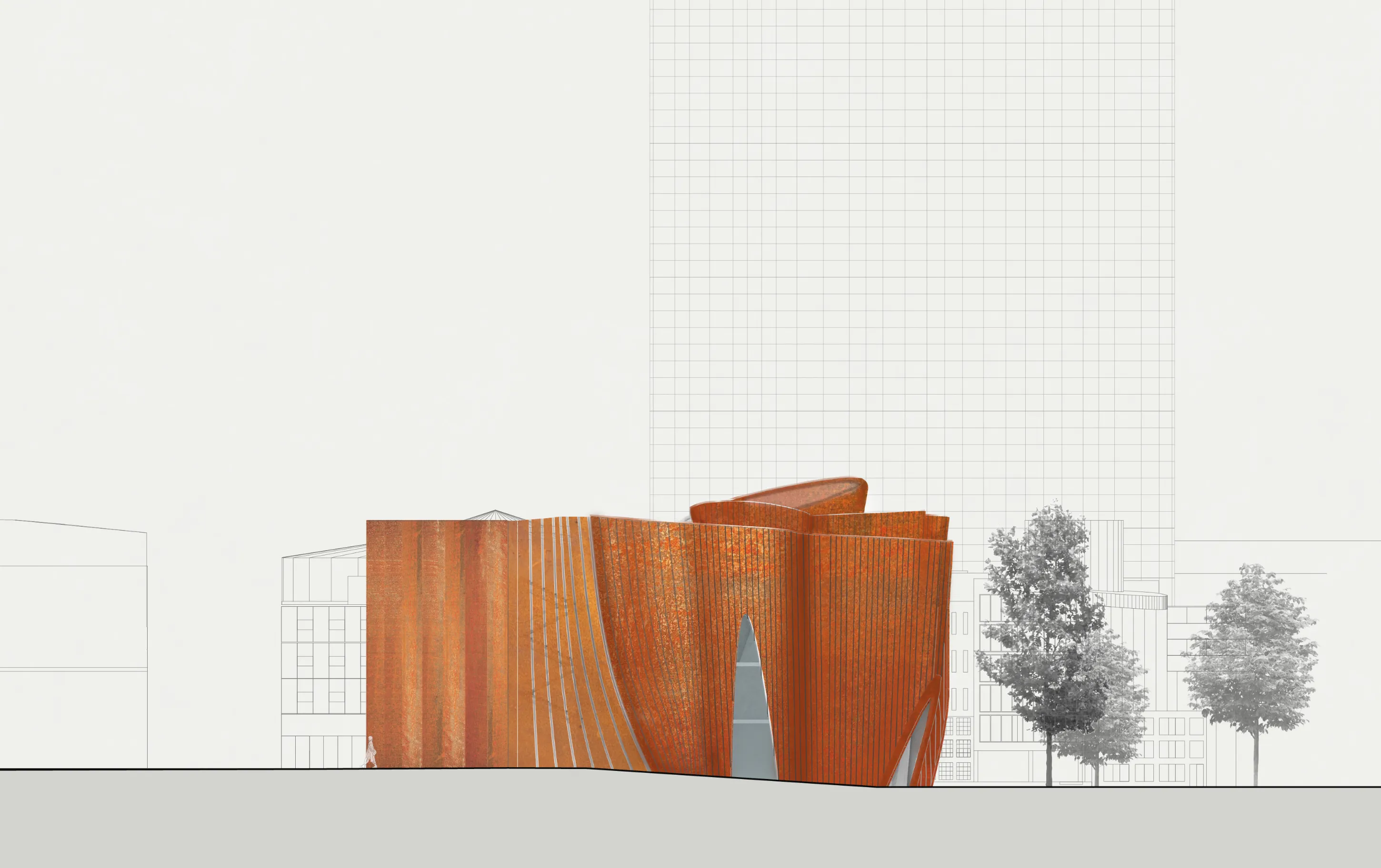 Building elevation — view 2