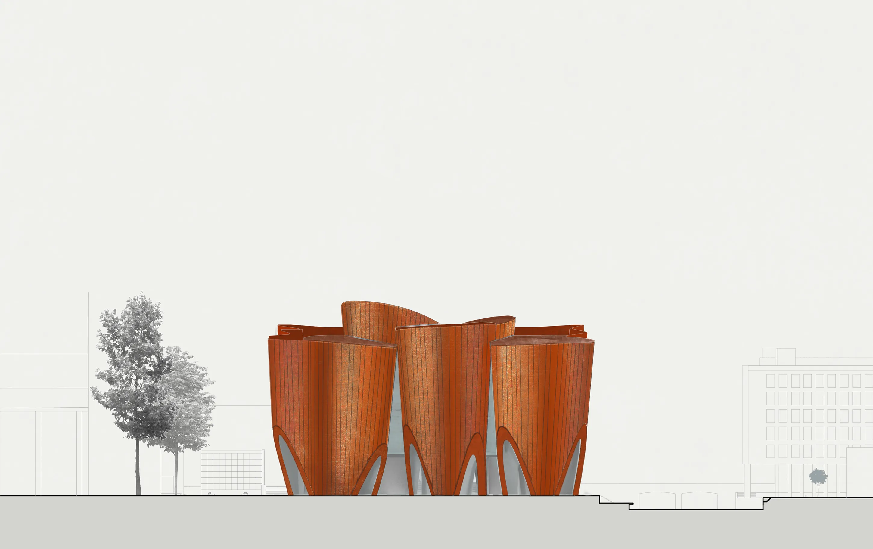 Building elevation — view 3