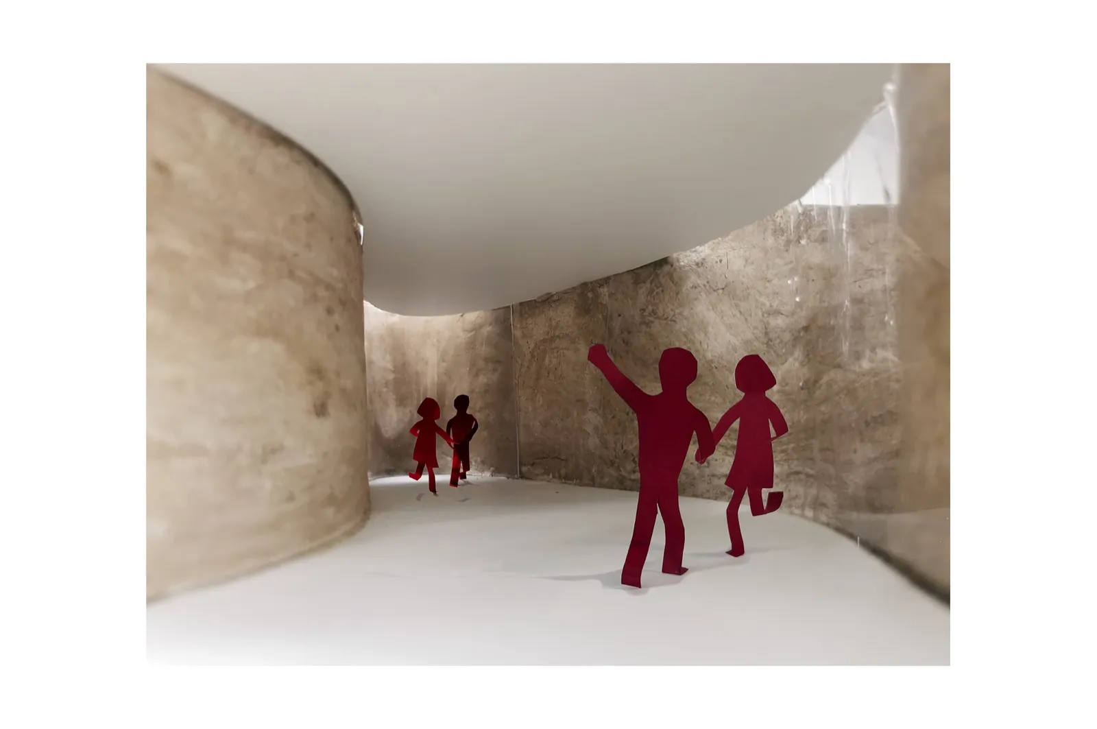 Maquette des bassins de rétention — vue 2
