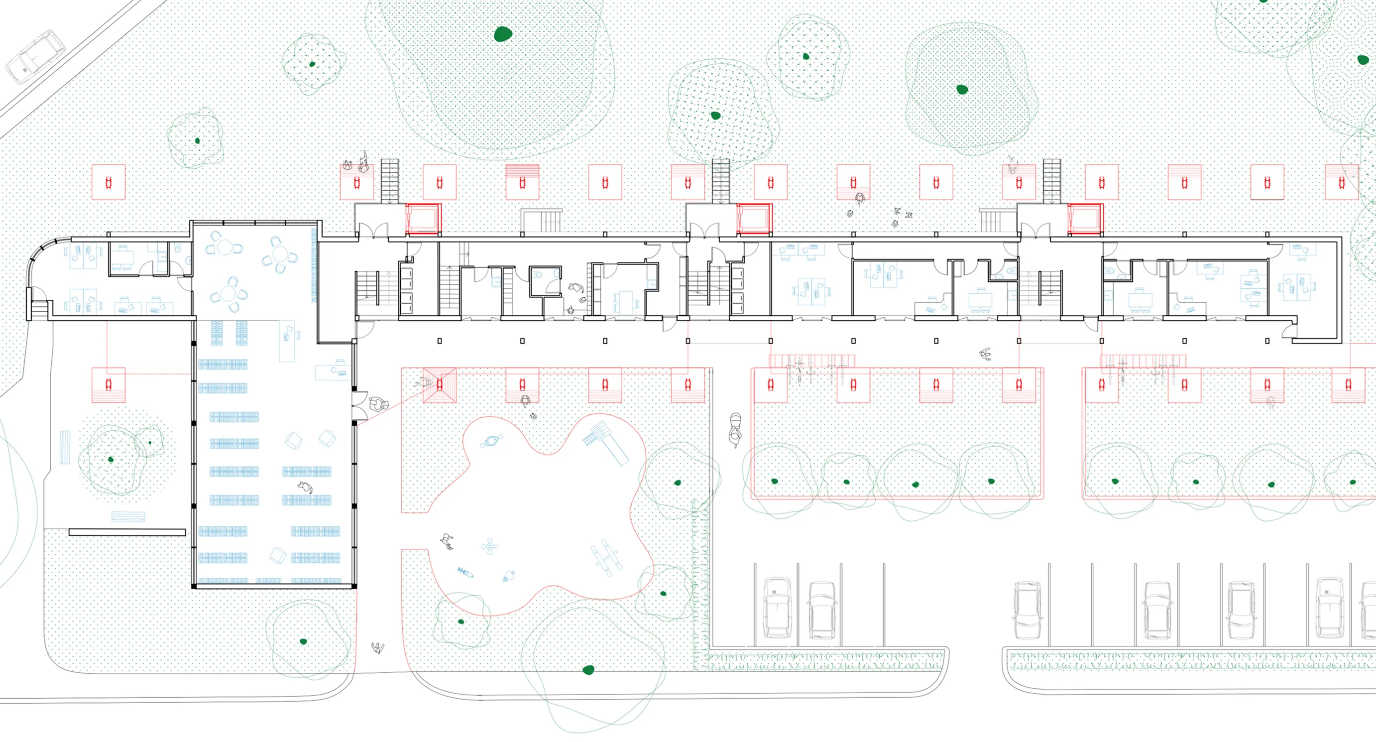 Ground-floor plan