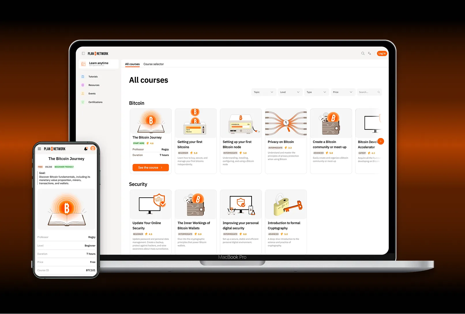 The Academy product — planb.academy